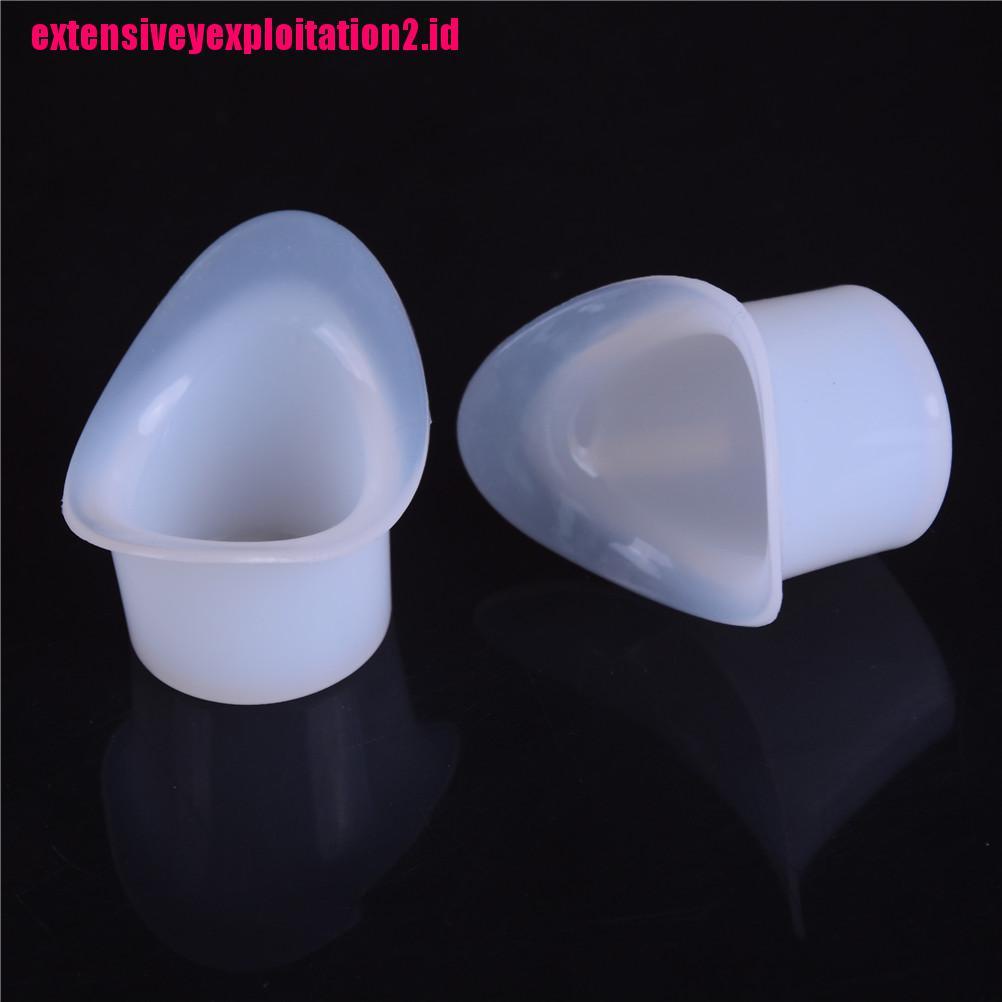 < E2id &amp; > 2PCS / Set Cup Pencuci Piring Bahan Plastik Silica gel
