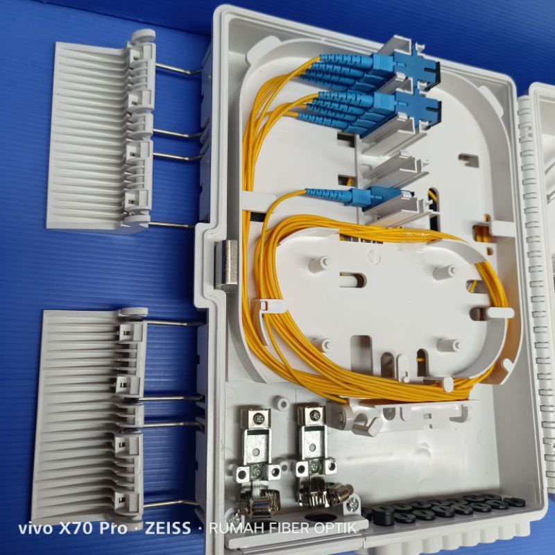 odp 16 core lengkap spliter modular mini 1:8 SC UPC/odp 16core