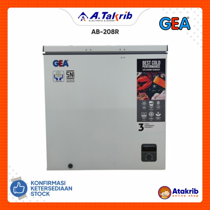 GEA Chest Freezer GEA AB-208R / AB 208 R (210 L)