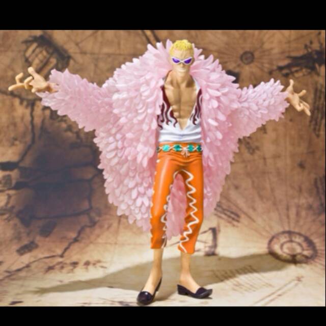 Figuarts Zero Doflamingo ORI Bandai PVC Figure One Piece FZO Dofla Dressrosa