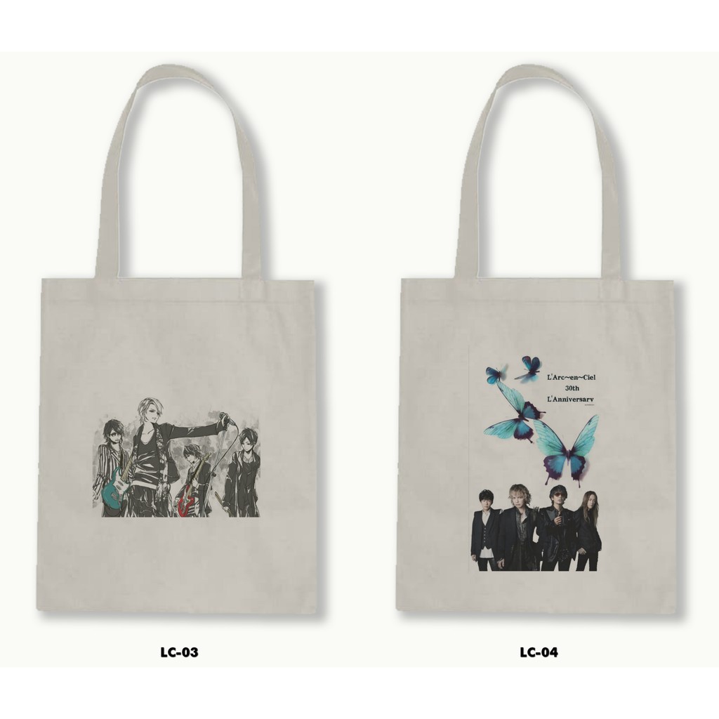 TOTE BAG BLACU - L'Arc~en~Ciel / LARUKU