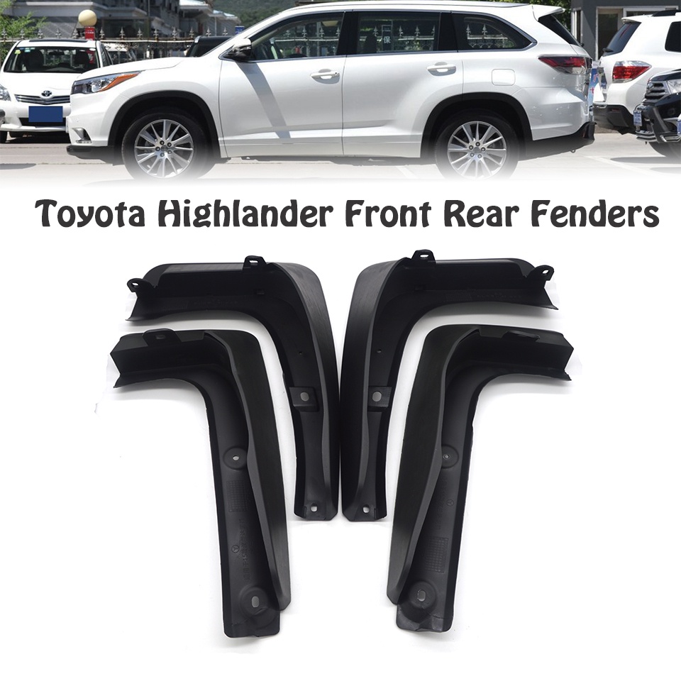 Mud Flap Pelindung Splash Untuk Fender Mobil Toyota Highlander Kluger 2014 2015 2016 2017 2018