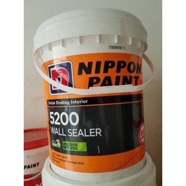 WALL SEALER INTERIOR 5200 NIPPON PAINT 20 KG | Dekorasi