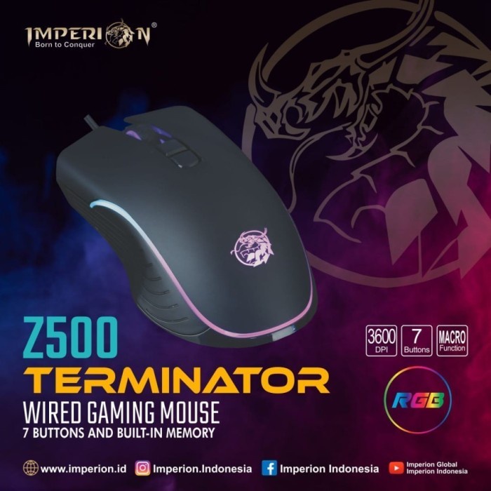 Mouse Gaming Imperion Z500 Terminator