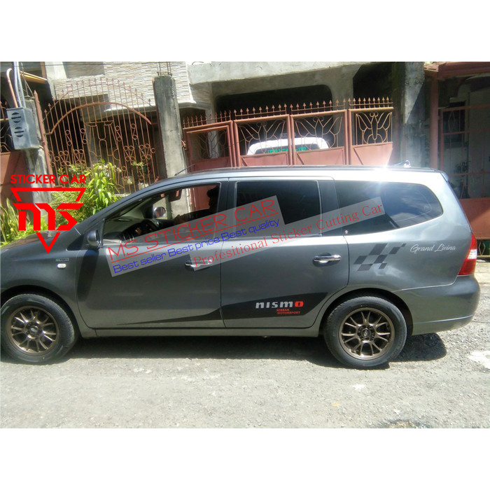 sticker livina stiker mobil nissan grand livina nismo Keren