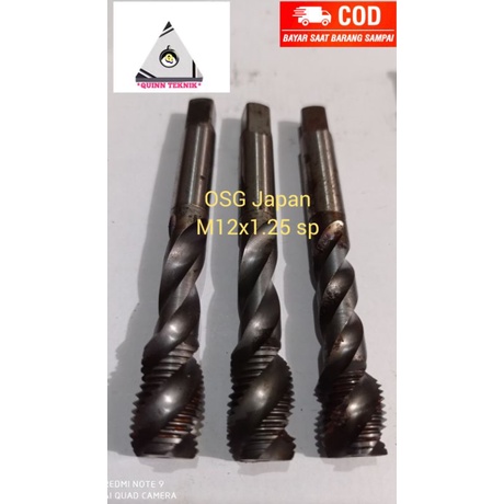 tap mesin tap spiral m12x1.25 baut 17