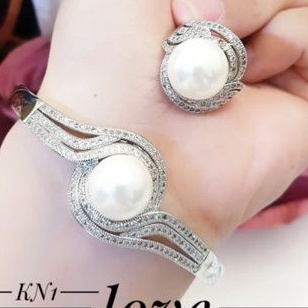 Set Perhiasan Gelang dan Cincin Wanita C7653