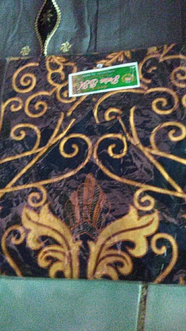 Batik Dolby Dolbi Dobby Doby Tenun Sutra Tulis Katun Atbm Baron Atasan Batik Wanita Sogan Srg308 4.7