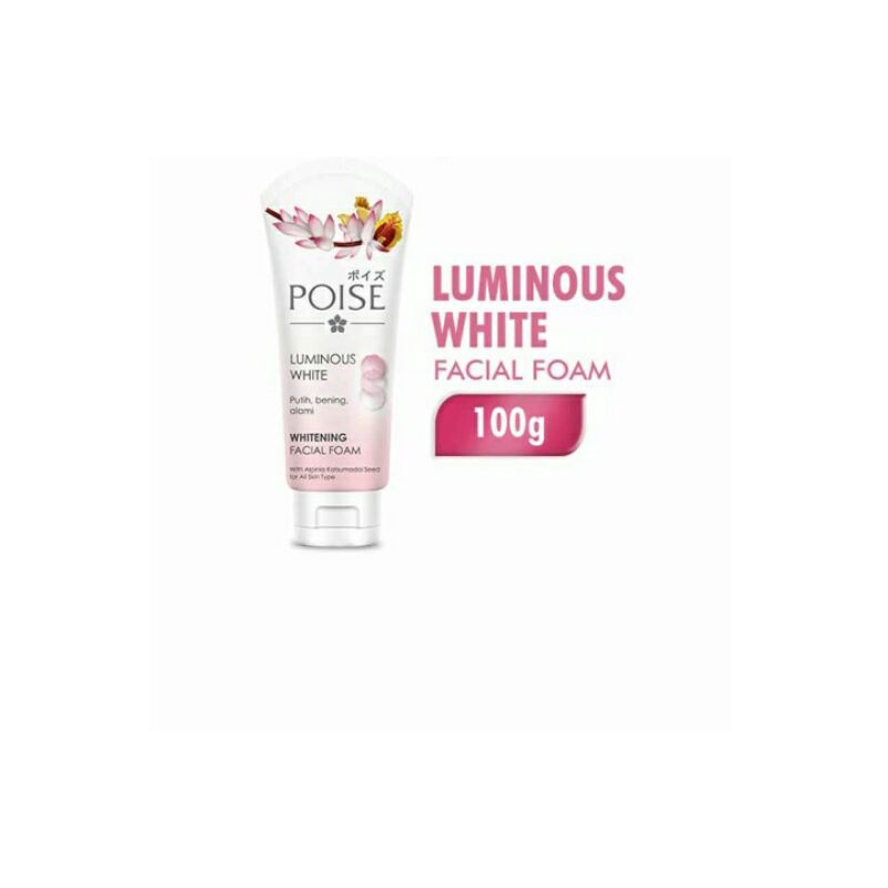 Poise Facial Foam Whitening 100G