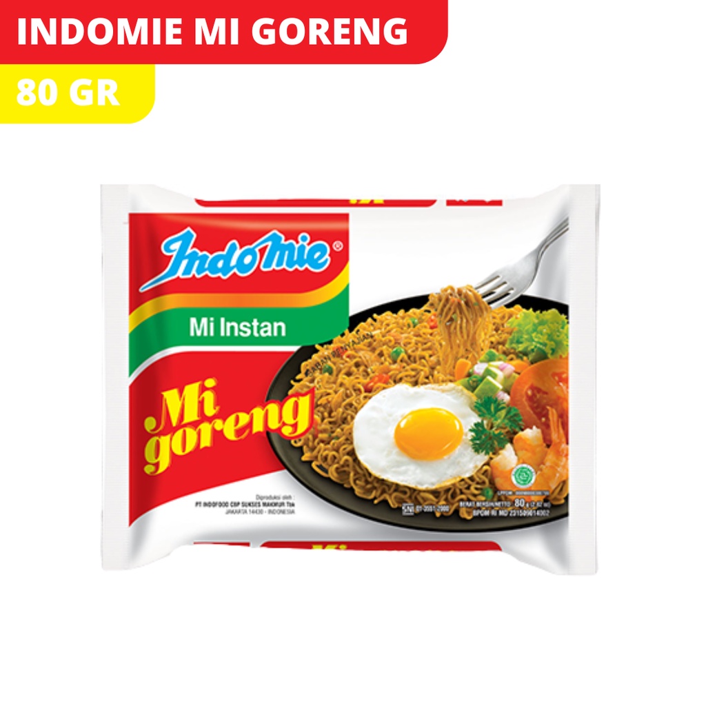 

INDOMIE MIE GORENG 80GR