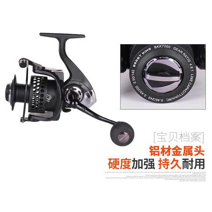 GIJ -Beast King Reel Pancing BKK3000 13+1 Ball Bearing -