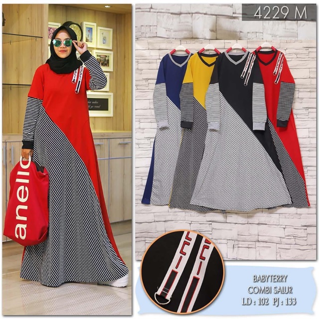 Gamis zapa / gamis nooz