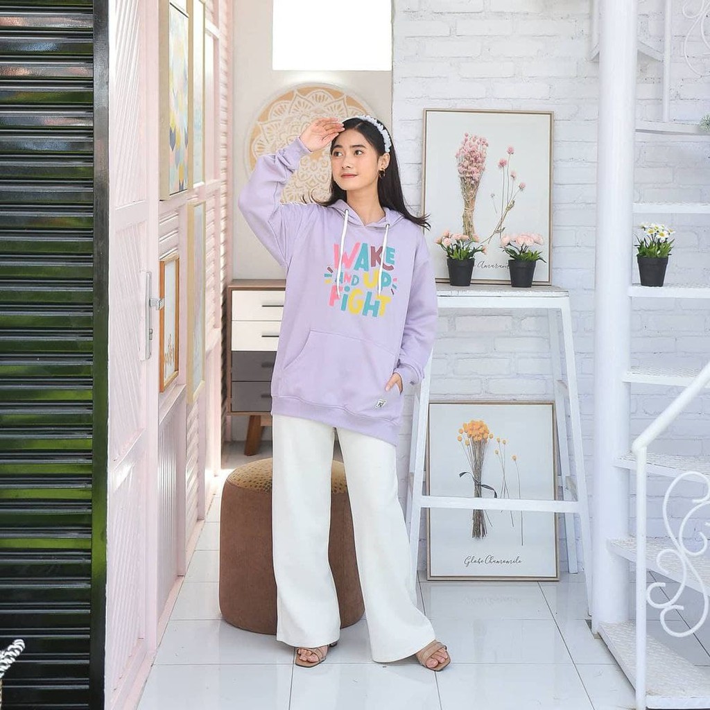 Nara Grosir - Wake Up | Fashion Terkini | Sweater Termurah