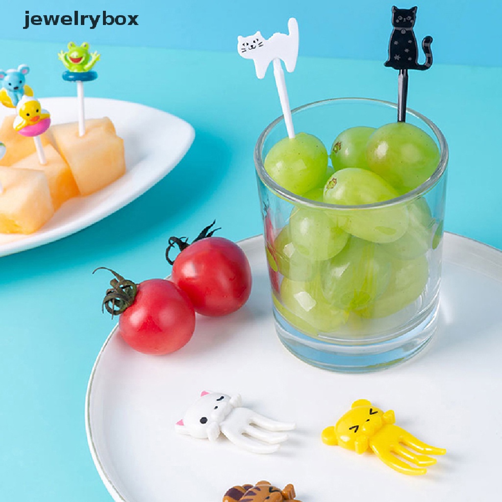 [jewelrybox] Bento Sayur Periuk Lucu Mini Balita Anak Buah Garpu Tusuk Gigi Butik