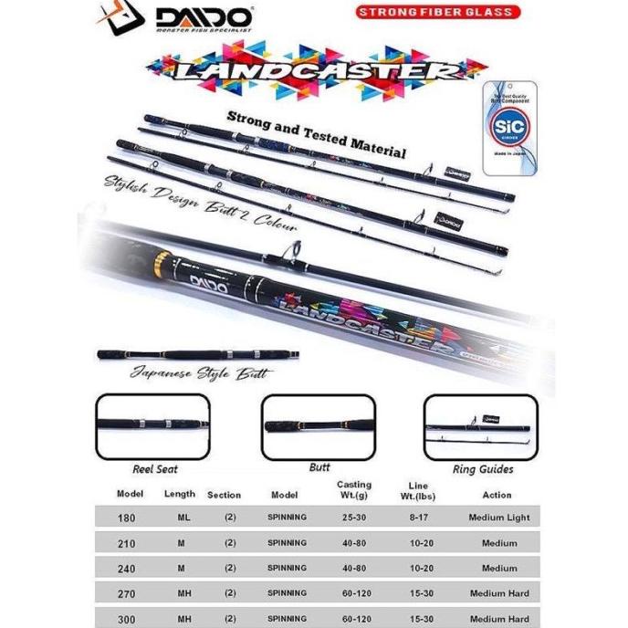 JORAN DAIDO LANDCASTER FIBER 180CM 210CM 240CM 270CM 300CM