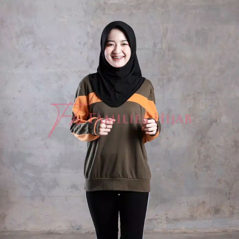 Jilbab Bergo Sport Bergo Oval Premium by Azzura Bergo Sport