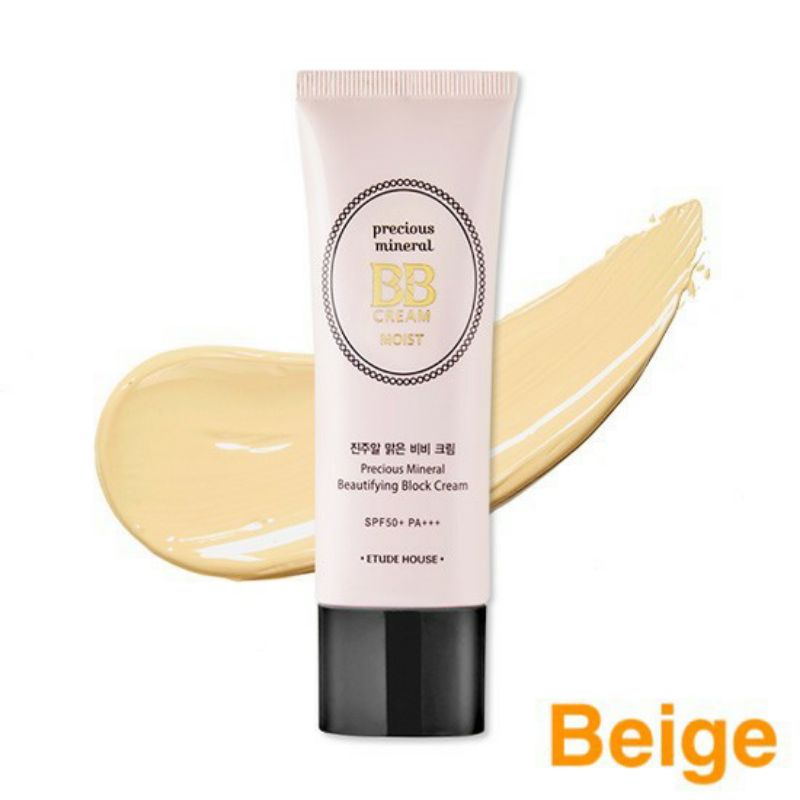 Etude House Precious Mineral BB Cream Moist SPF50/PA+++ Original 100%