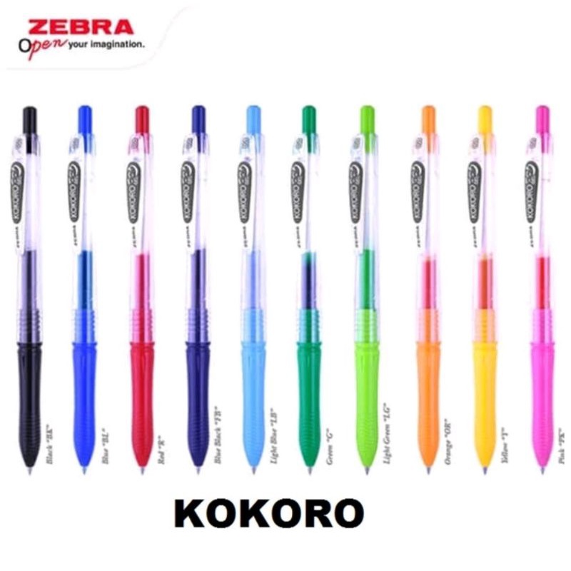 

Pulpen Zebra Kokoro Termurah