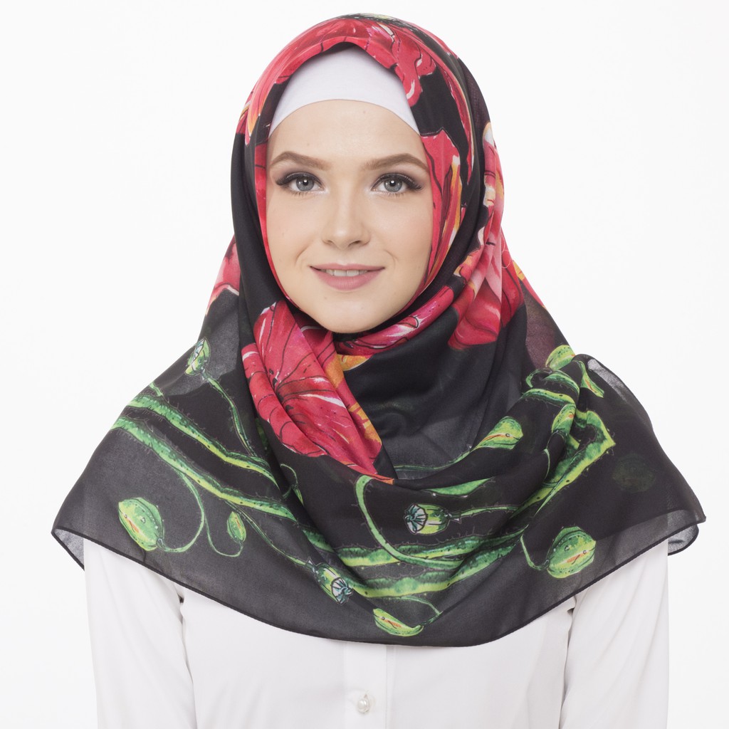 Angel Lelga VA30 Voal Scarf Shopee Indonesia