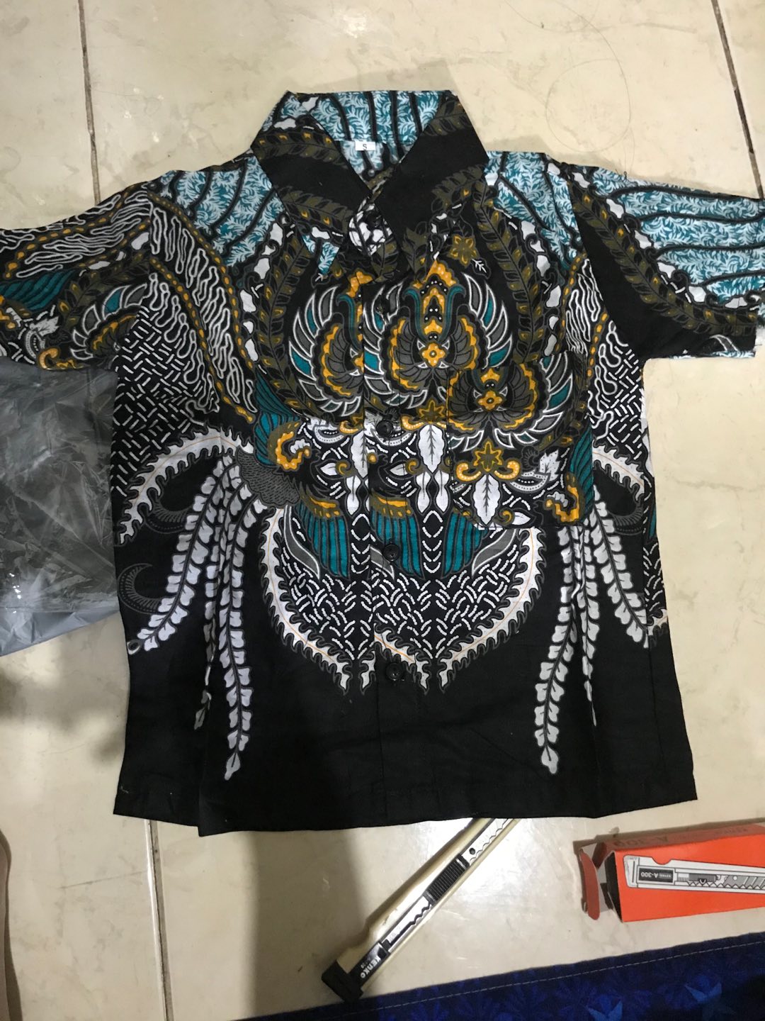 Batik Khan - Couple Batik Anak Batik Dewasa Batik Sby Manuk Gurita Salju