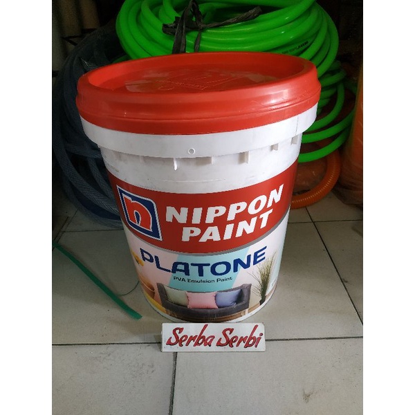 (20KG PLATONE PVA) Cat air tembok dinding wall paint 20kg Platone Pva (instant)