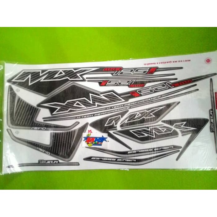 promo stiker striping motor matic yamaha xeon gt rr thailand murah