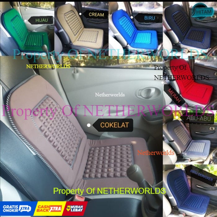 Netherworlds| Cushion Seat Mobil Nissan JUKE dan Nissan MARCH FREE Parfum KOPI BALI