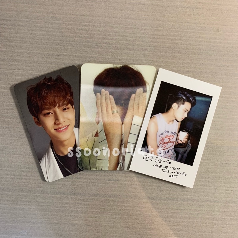 [ booked ] Photocard Mingyu Boys Be & Director's Cut