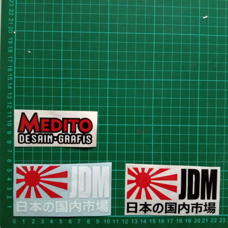 Sticker Cutting JDM