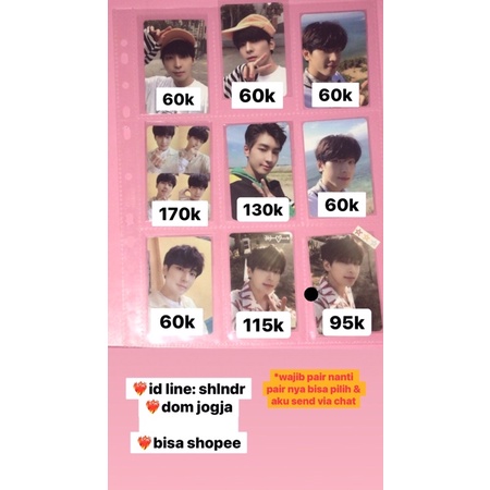 ⚠️CEK DEKSRIPSI⚠️ Wonwoo Seventeen Henggarae (grid wonwoo, bene synnara hottracks henggarae, cahil)