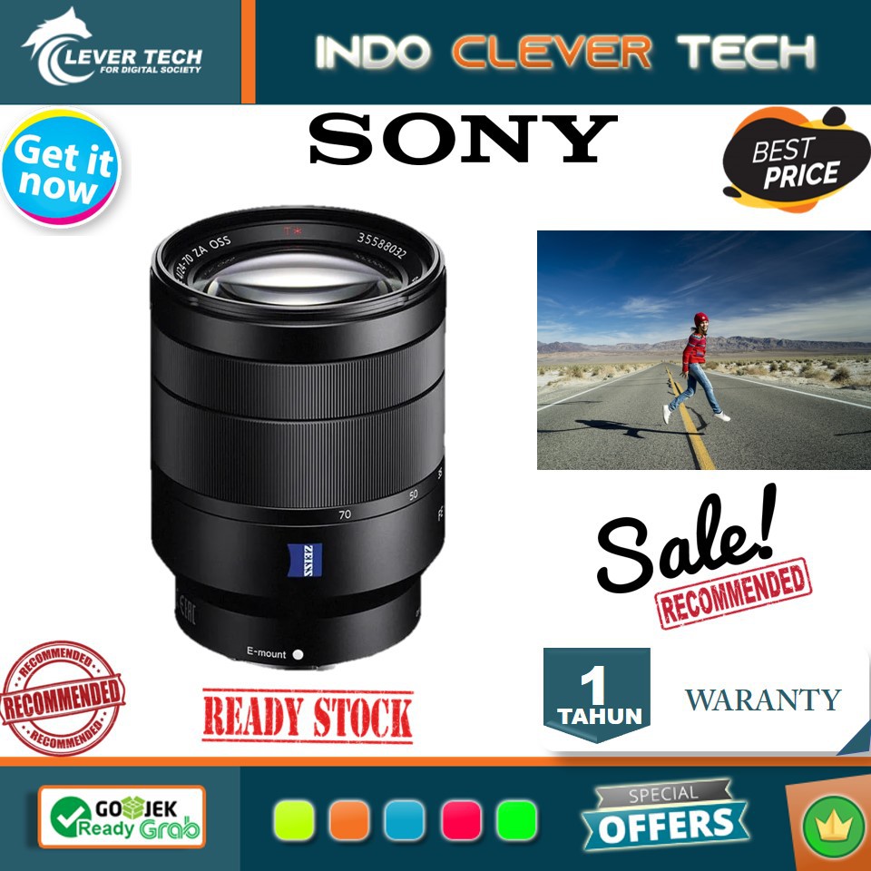 Sony Vario-Tessar T* FE 24-70mm f/4 ZA OSS Lens