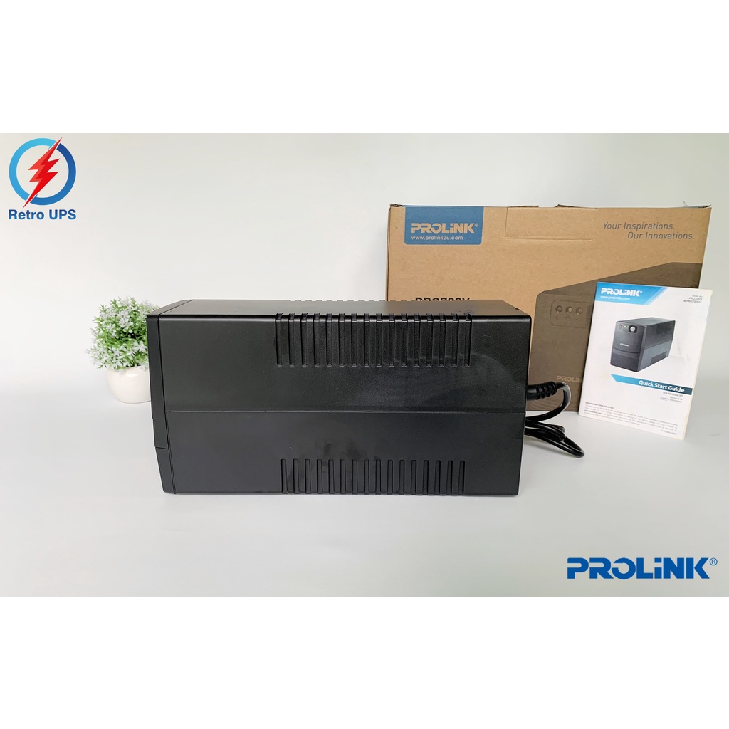 UPS Prolink Pro700V 650VA BARU Line Interactive UPS with Stabilizer