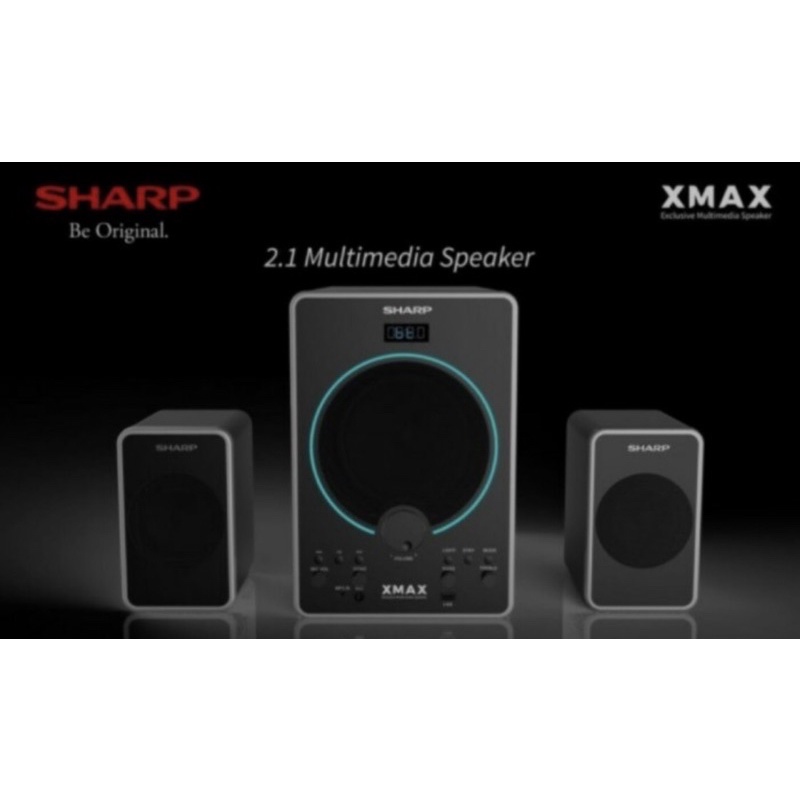 SHARP SPEAKER ACTIVE BLUEOOTH CBOX MAX06UBL