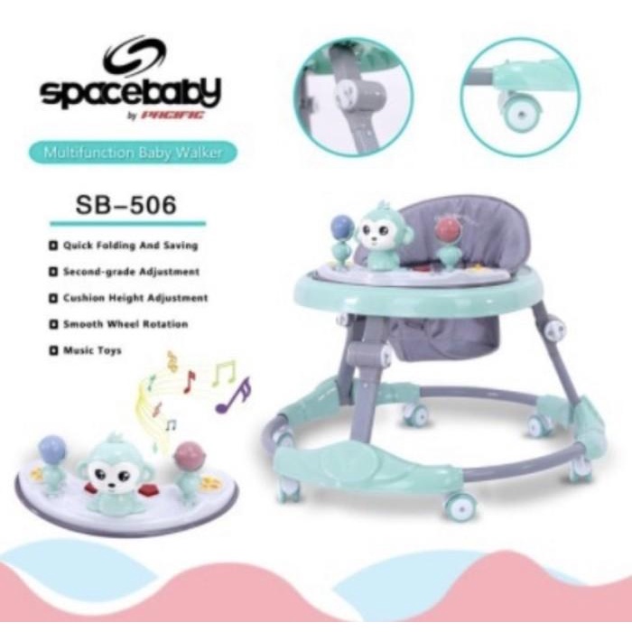 Babywalker Baby Walker Space Baby Pacific 506