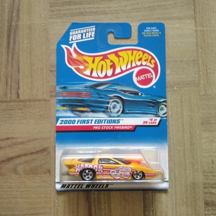 hot wheels pro stock firebird kuning
