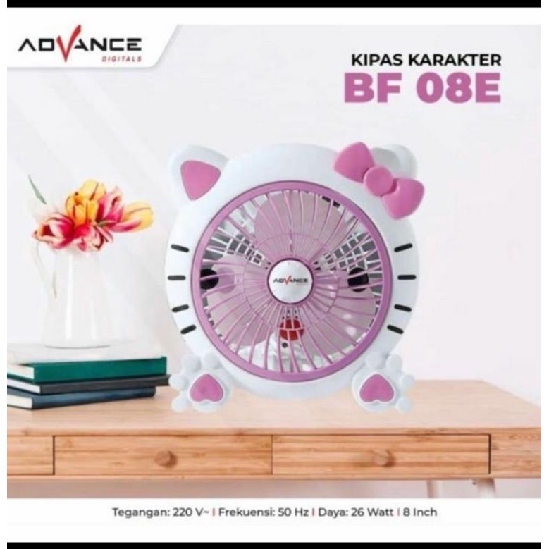 KIPAS DUDUK KARAKTER MERK ADVANCE &amp; TD, HELLO KITTY,  DORAEMON &amp; MINION