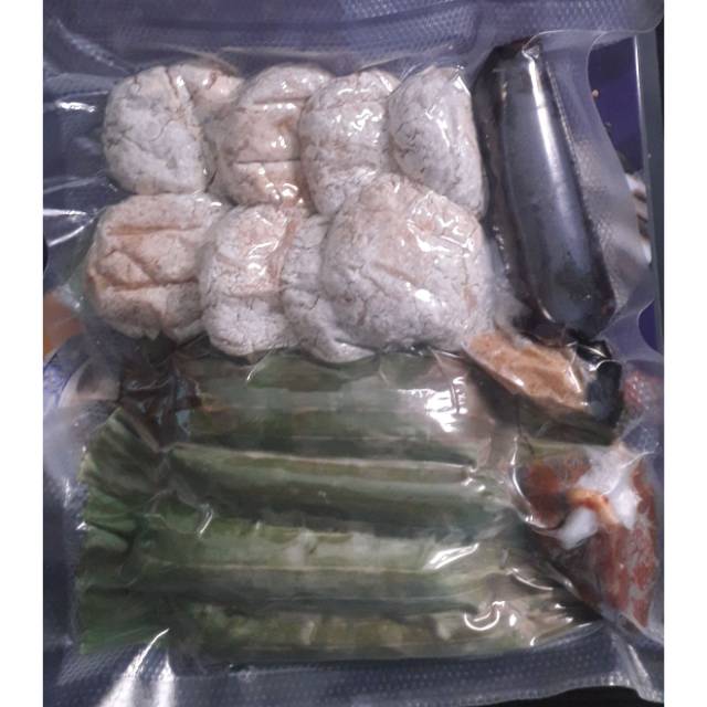 

Paket pempek panggang+otak-otak