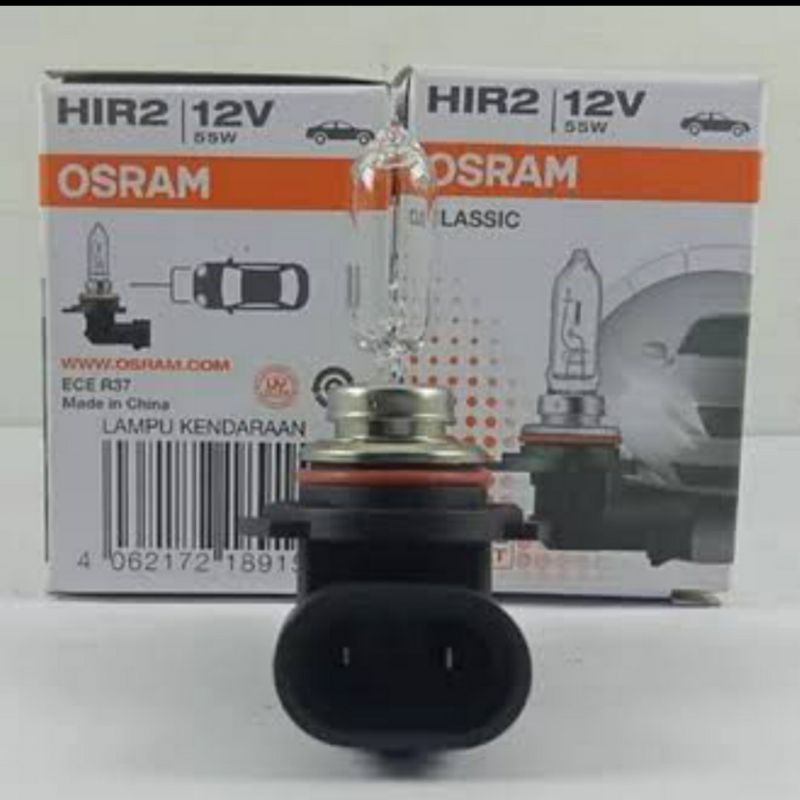 Bohlam depan/HIR2 12v 55w Honda mobilio/Brio/New vios/New Yaris Original Osram