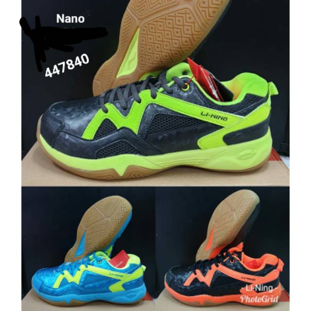 sepatu lining nano & sepatu badiminton lining