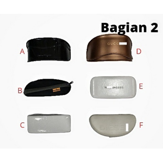 Kotak Kacamata Dewasa Bagian 2 - Eyeglass Case / BS