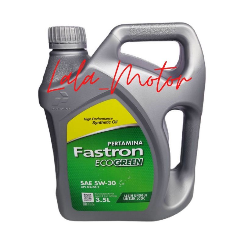 Oli Fastron EcoGreen 3.5L 5W-30/Oli mobil LCGC Pertamina