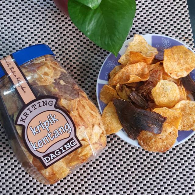 

Kripik kentang daging(kriting)