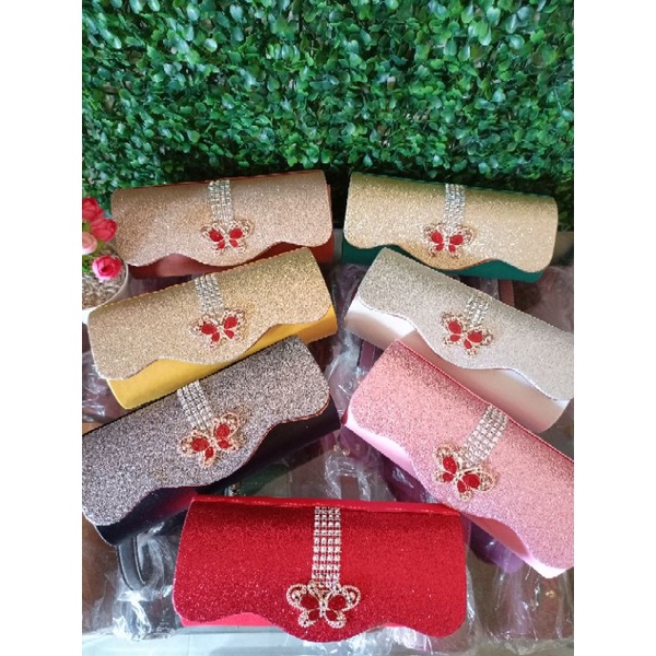 TAS PESTA BUTTERFLY GLITTER (MURAH)
