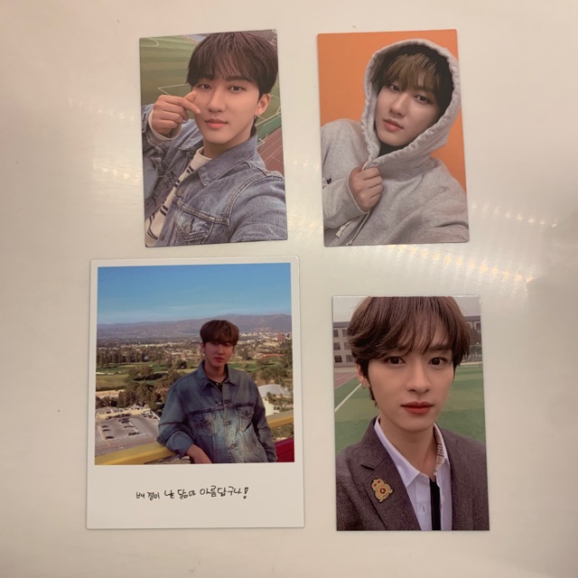 PHOTO CARD STRAY KIDS GO LIVE LIMITED VER CHANGBIN LEE KNOW ORANGE