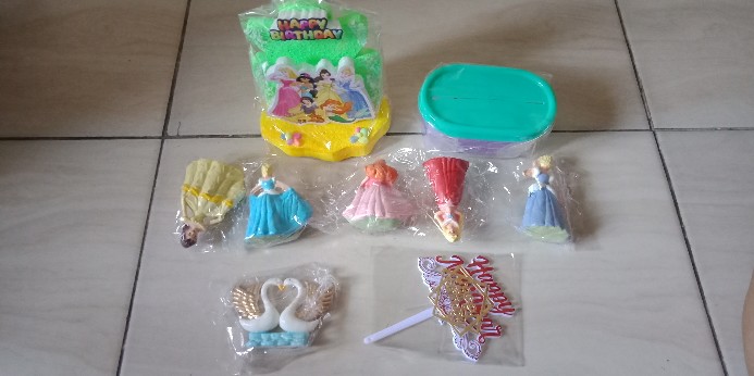 Tsk Ti151b - Hiasan Tusukan Kue Ulang Tahun Cake Topper Tulisan Happy New Year