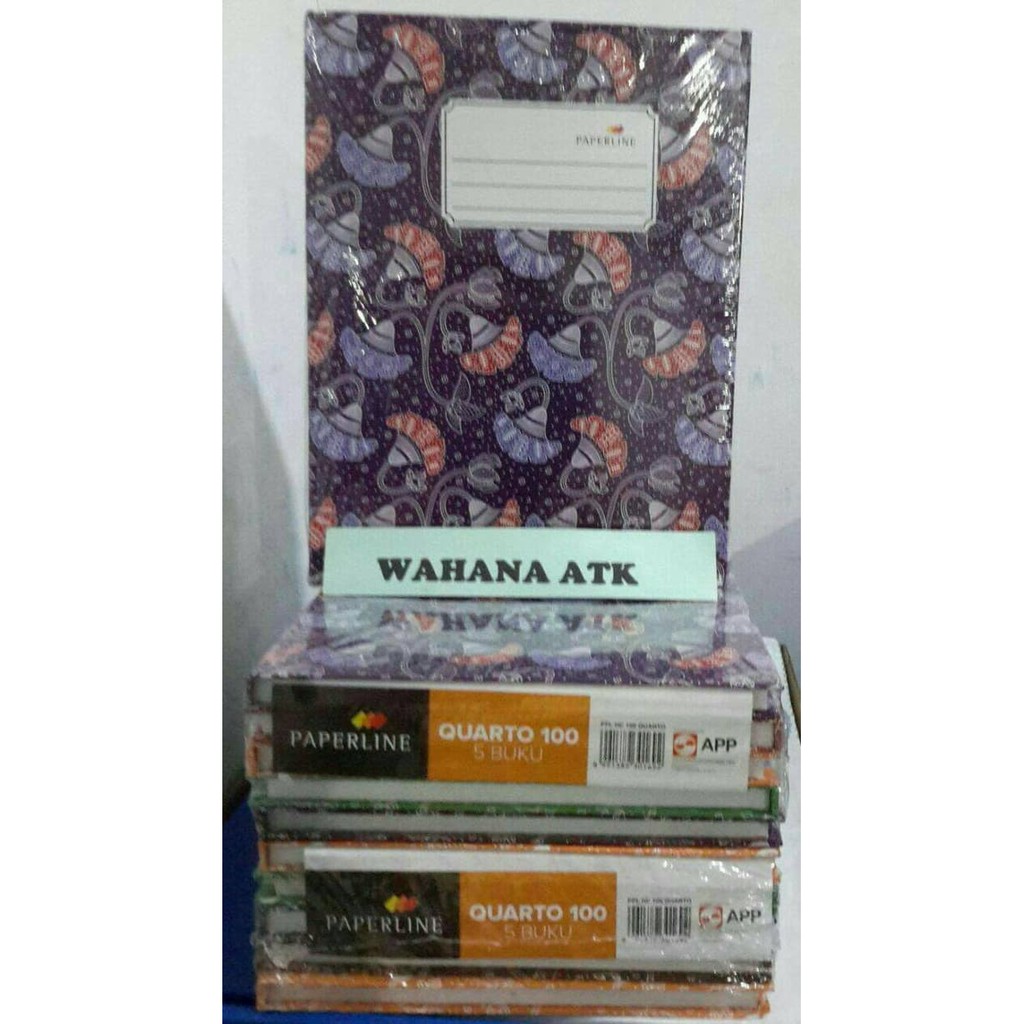 

Buku kuarto paperline 100