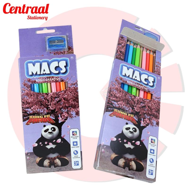 

Pensil Warna Macs 12C Kungfu Panda