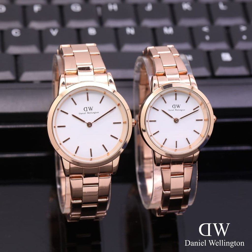 (SSS) COD - BESTSELLER!!! JAM TANGAN WANITA DW RANTAI PREMIUM BAYAR TUJUAN