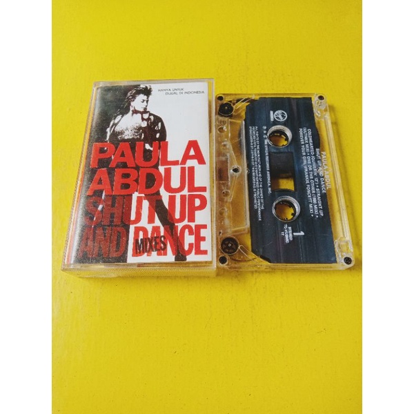 Kaset PAULA ABDUL Shut up And Dance
