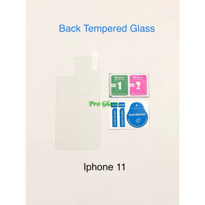 Iphone 11 / 11 PRO / 11 PRO MAX BACK TEMPERED GLASS Premium Magic Glass